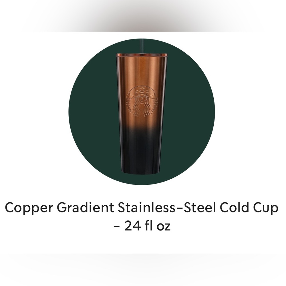 Copper Gradient Stainless-Steel Cold Cup
- 24 fl oz - Picture 3 of 3
